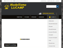 Tablet Screenshot of modellismolucamp.it